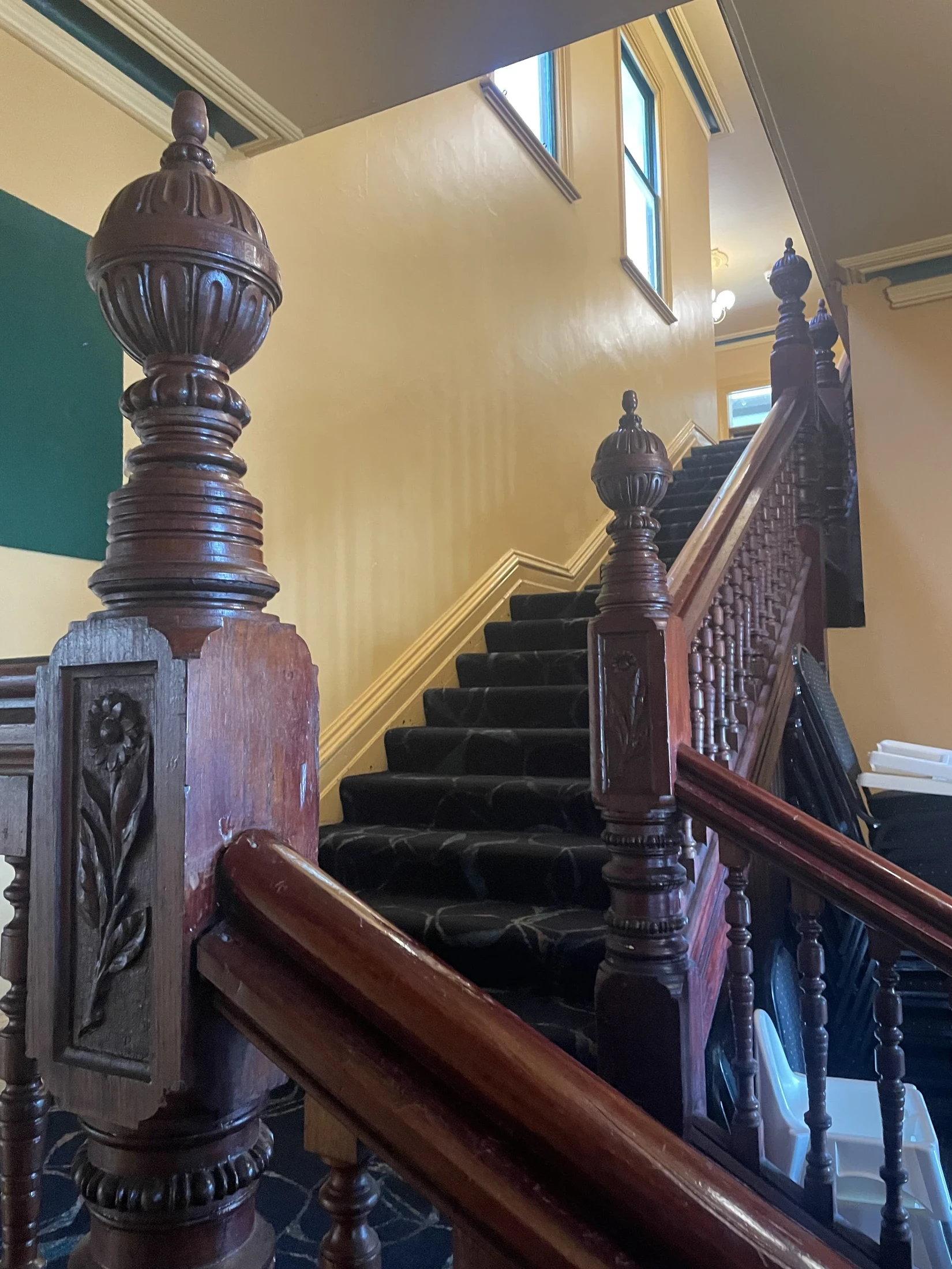 stairs to the 2nd floor